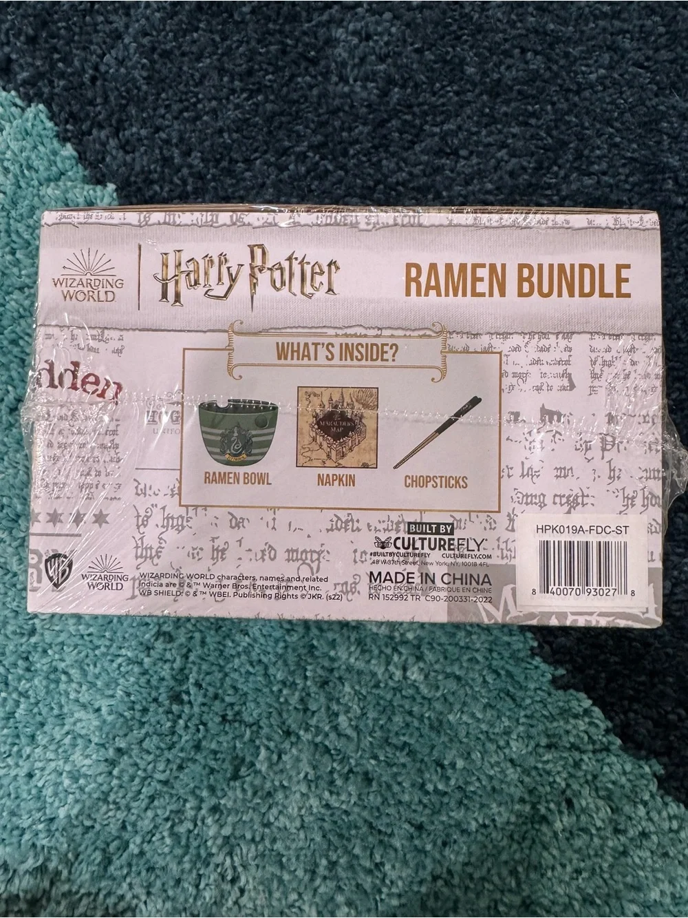Harry Potter Slytherin Ramen Bundle brand new in box